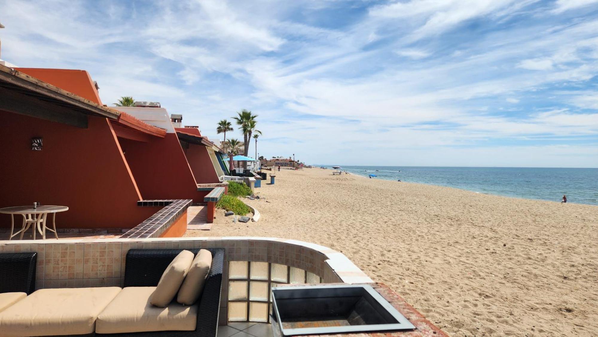 Las Brisas #8 Beachfront - On The Sand And Steps From Mannys For Tacos & Tequila Puerto Peñasco Eksteriør bilde