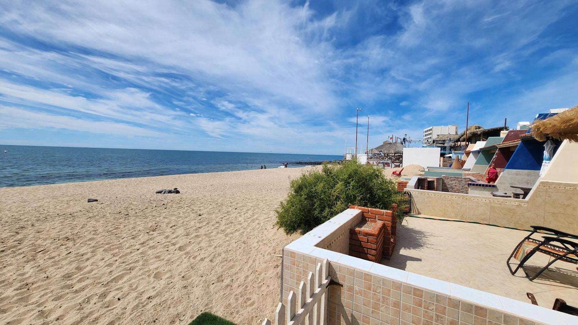Las Brisas #8 Beachfront - On The Sand And Steps From Mannys For Tacos & Tequila Puerto Peñasco Eksteriør bilde